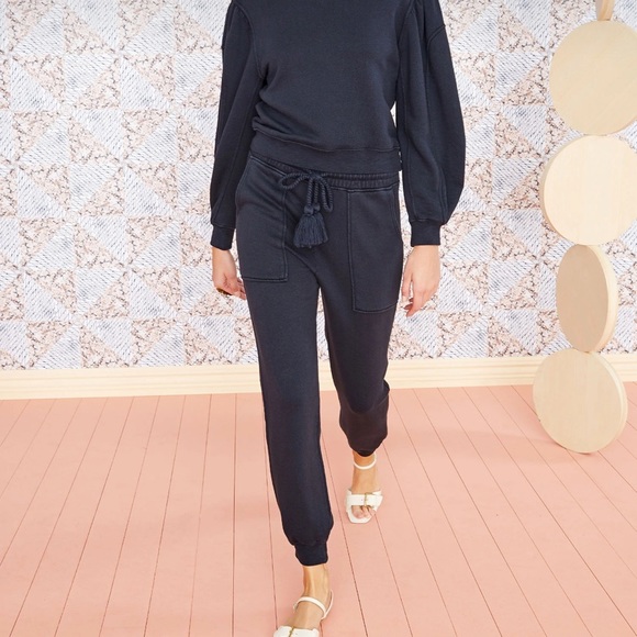 Ulla Johnson Pants - Ulla Johnson Charley Joggers - Onyx